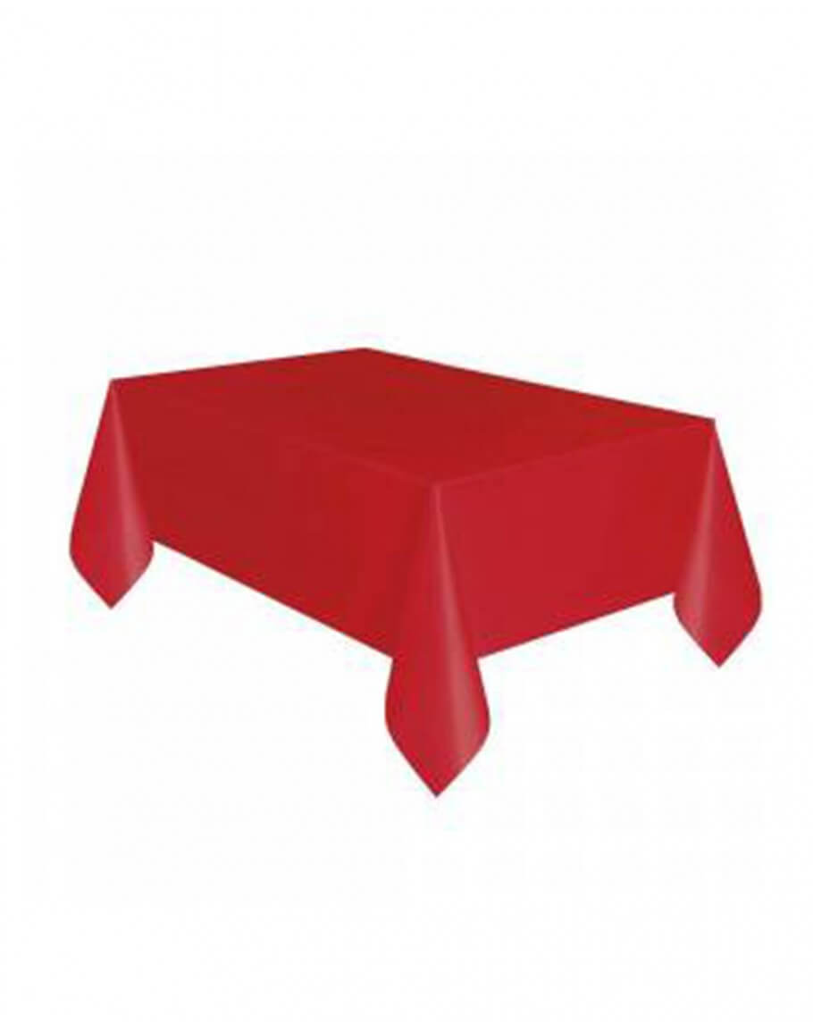 Tek Kullanımlık Masa Üstü Kırmızı