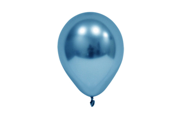 12inc Mavi Krom Balon