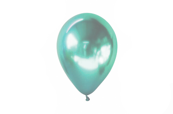 12inc Yeşil Krom Balon
