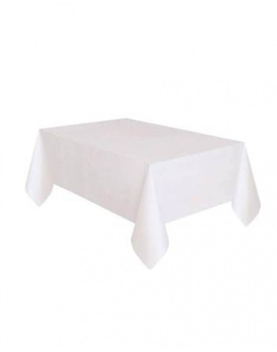 Tek Kullanımlık Masa Üstü Beyaz